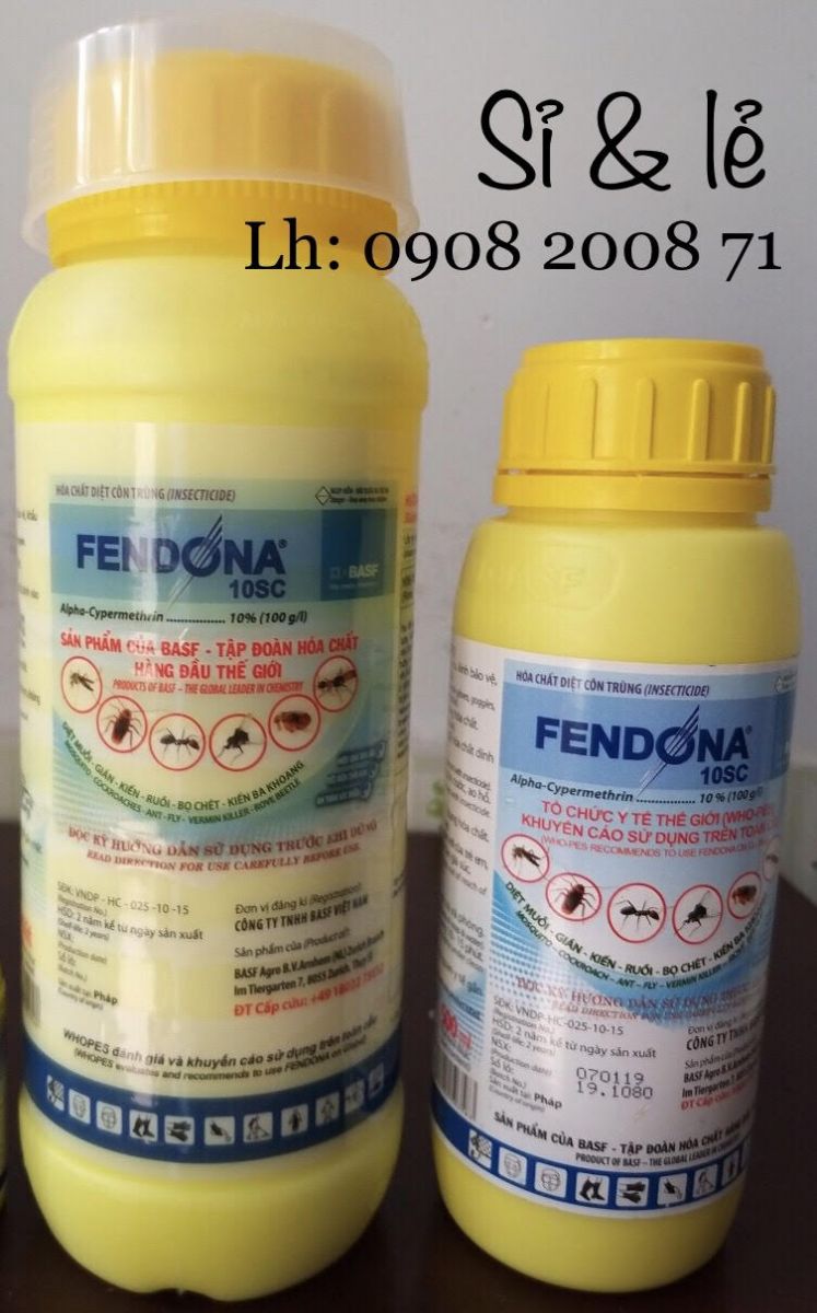 Thuốc diệt côn trùng Fendona 10SC - Trừ Mối Hòa Tâm - Công Ty TNHH Thương Mại Dịch Vụ Trừ Mối Hòa Tâm